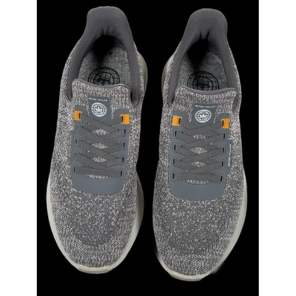 Peter Millar Men's MF21EF11C Apollo Knit Sneakers Anthracite US 8 EUR 41 UK 7